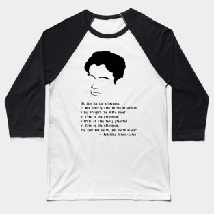 Federico García Lorca Baseball T-Shirt